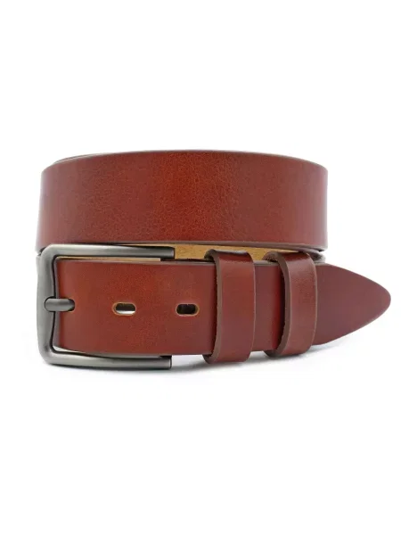 Weatro Ремінь Шкіра коричневий