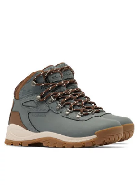 Columbia Trekking čevlji Newton Ridge Mid WP zelena