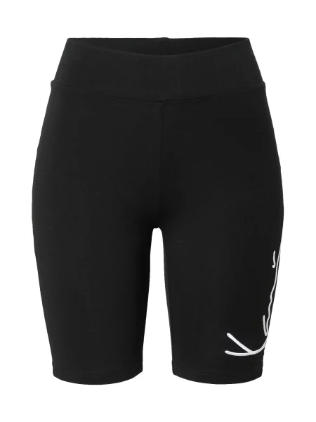 Karl Kani Leggings negru alb