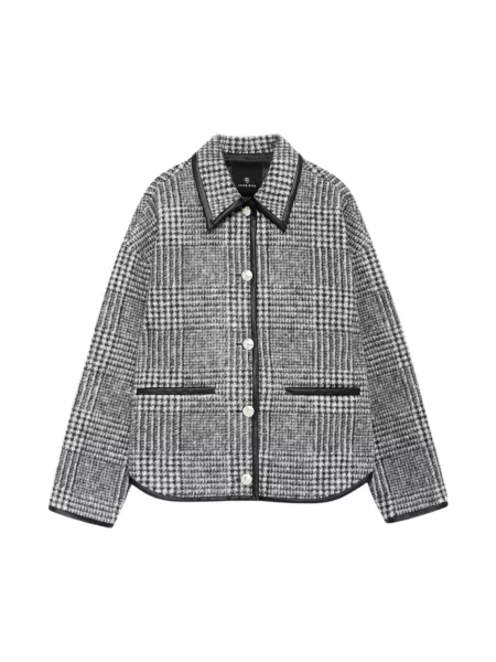 Kurtka Anine Bing wełniana czarna