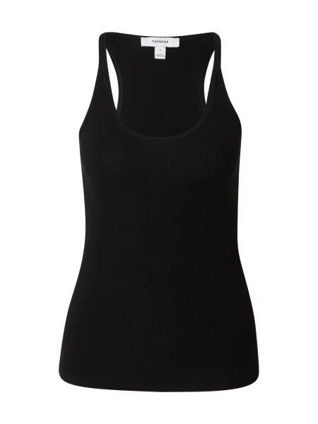 TOPSHOP Top HENRI' črna