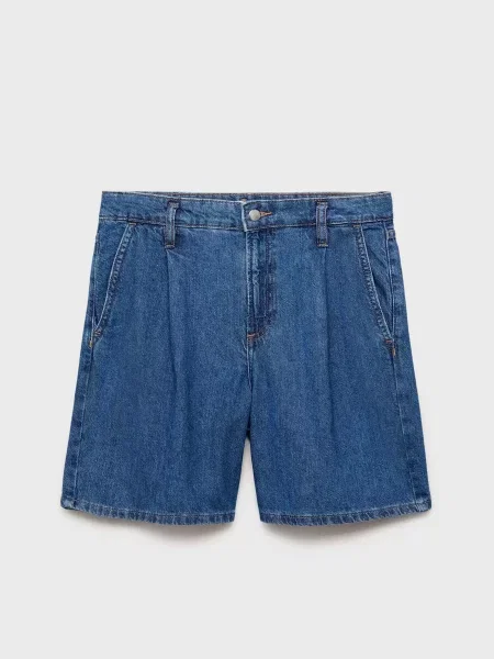 Шорти джинсові MANGO синій