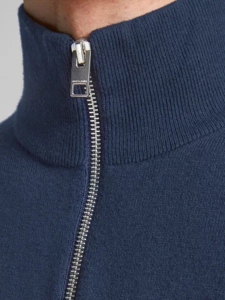 JACK & JONES Pulover Emil temno modra