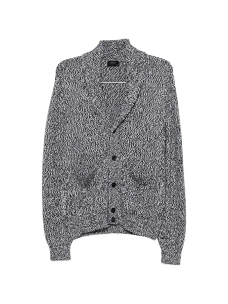 Gulerat cardigan Brioni gri
