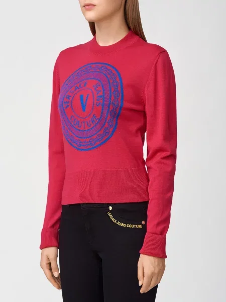 Свитер Versace Jeans Couture розовый