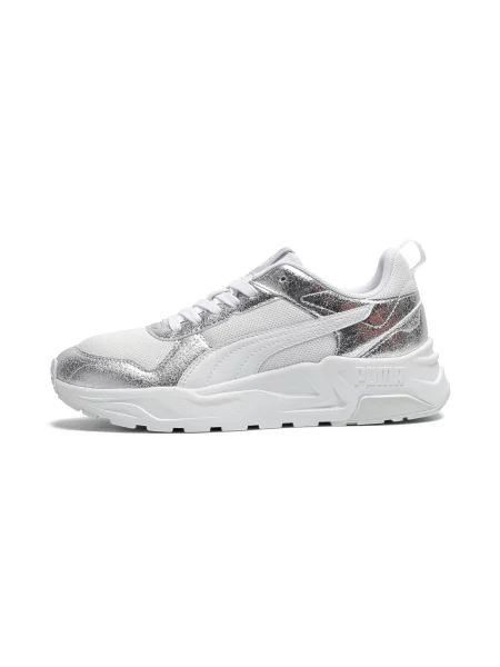 PUMA sneakersy Trinity 2 Metaliczny Whisper Buty biały