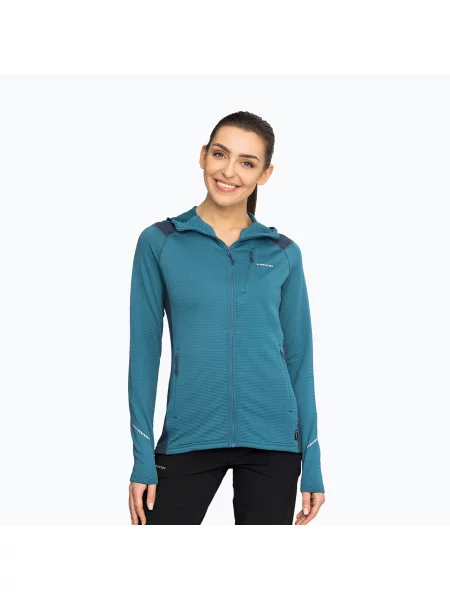 Bluză de trekking pentru femei Viking Birger Hoodie blue/navy albastru