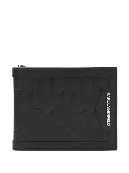 Portofel Karl Lagerfeld din piele negru