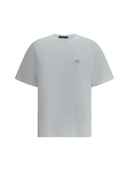 Koszulka Dolce And Gabbana z logo biała