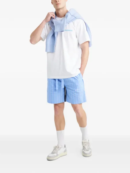 Pantaloni scurți Off Duty cu dungi albastru