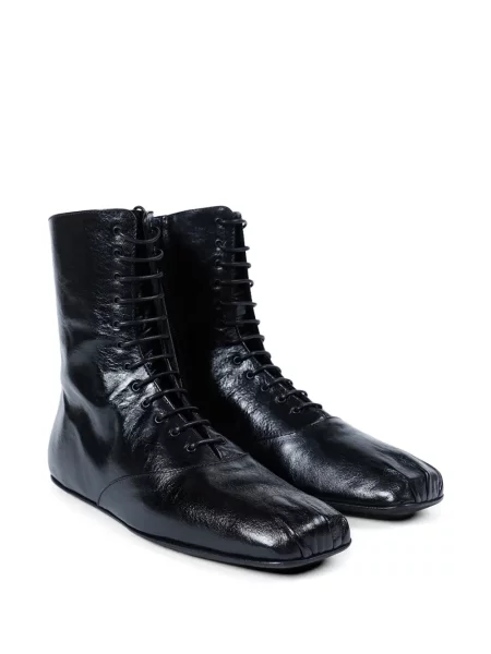 Botine Ann Demeulemeester din piele negru