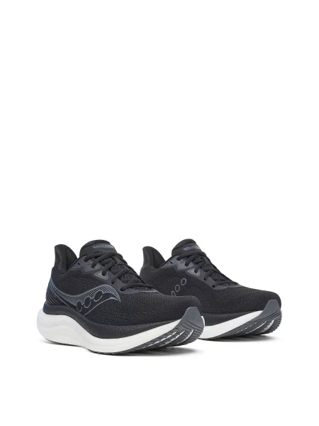 Синтетический кроссовки для бега Saucony черные