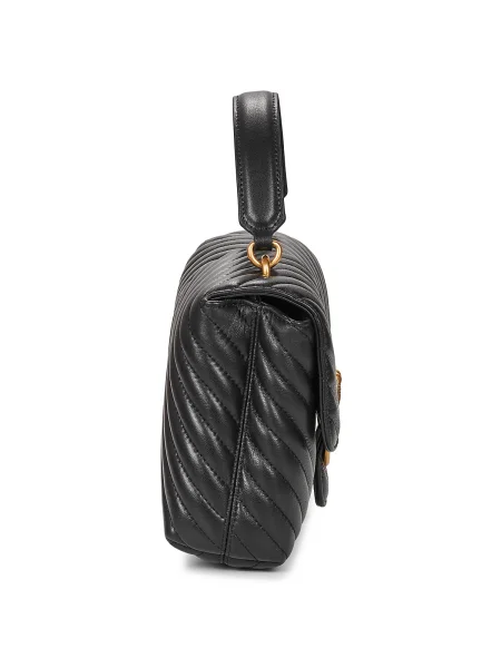 Klasická crossbody kabelka Pinko čierna