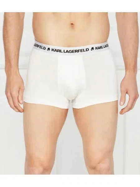 Karl Lagerfeld 3 db-os boxeralsó szett fehér