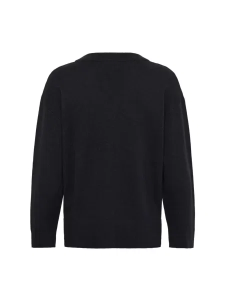 Dzianinowy sweter Part Two niebieski