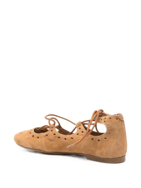 Balerinki dziecięce Eli1957 brązowe