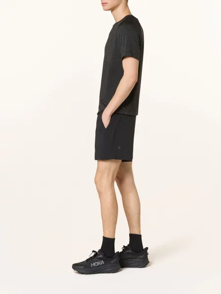 Lululemon Tréninkové Šortky Pace Breaker Linerless Short černá