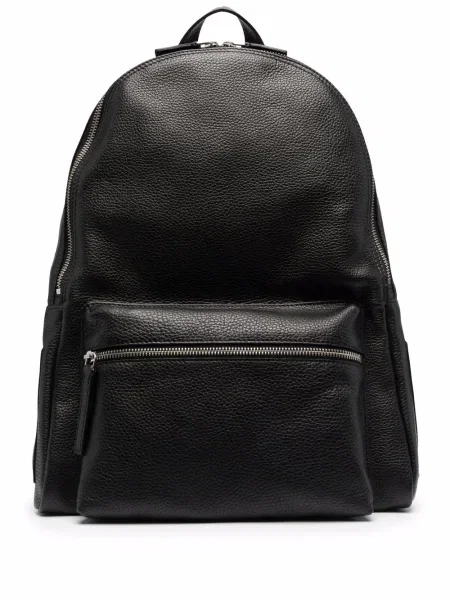 Rucsac Orciani din piele negru