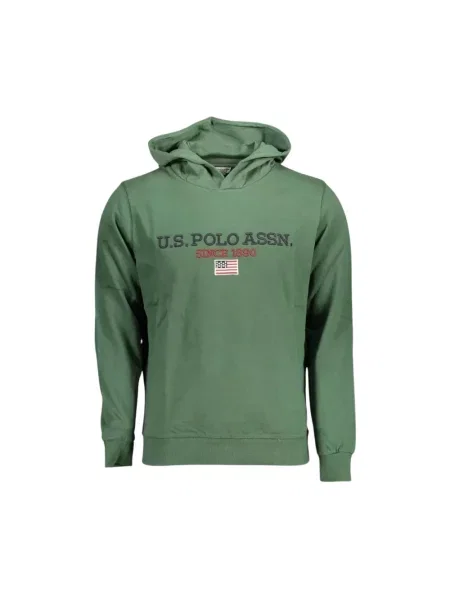 Bluza z kapturem U.s Polo Assn. zielona