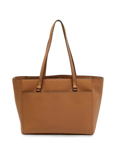 Geantă shopper Tory Burch din piele maro
