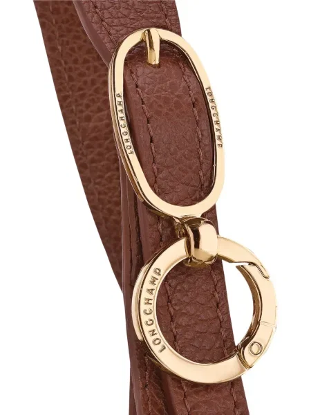 Geanta de piele Longchamp din piele maro