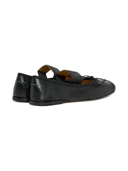 Balerinki dziecięce Mm6 Maison Margiela czarne