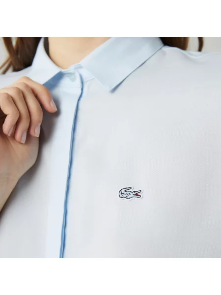 Рубашка Lacoste синяя
