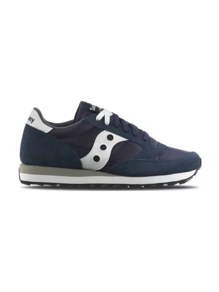 Sneakersy Saucony Jazz skórzane niebieskie
