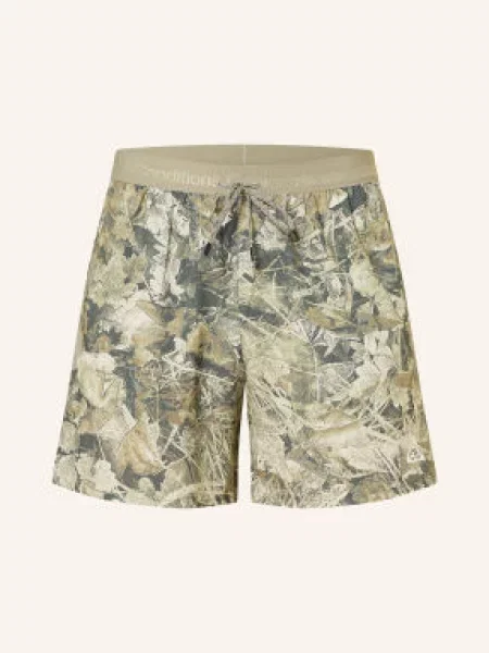 Nike Szorty Do Biegania 2 W 1 Acg Chamo Camo gruen oliwkowe