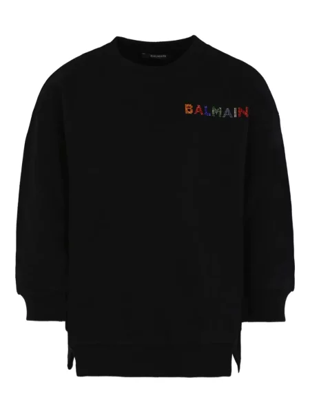 Bluza dziecięca Balmain czarna