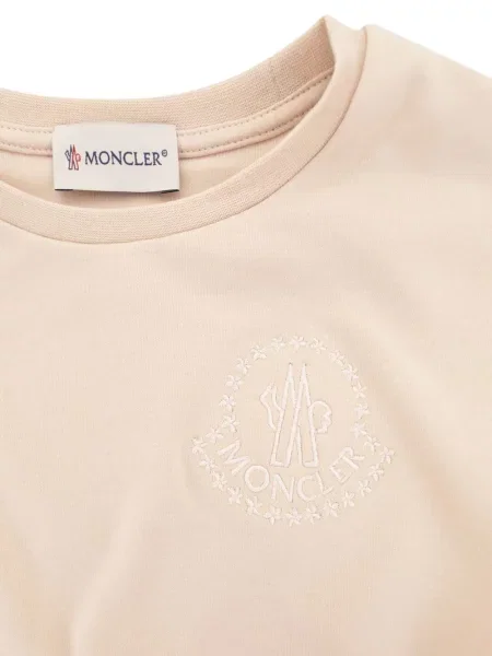 Рокля Moncler Enfant розово
