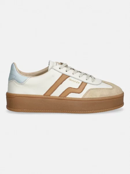 Gant sneakersy skórzane Cuzmani beżowe