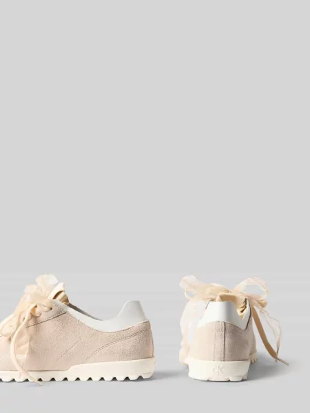 Sneakersy Calvin Klein beżowe