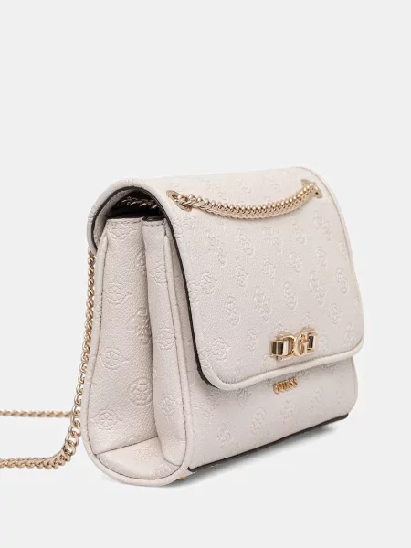 Guess geantă crossbody feminină ANISE bej