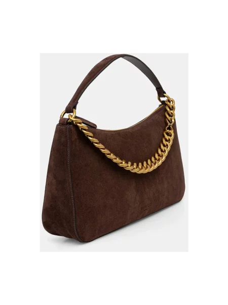 Torebka hobo Twinset brązowa