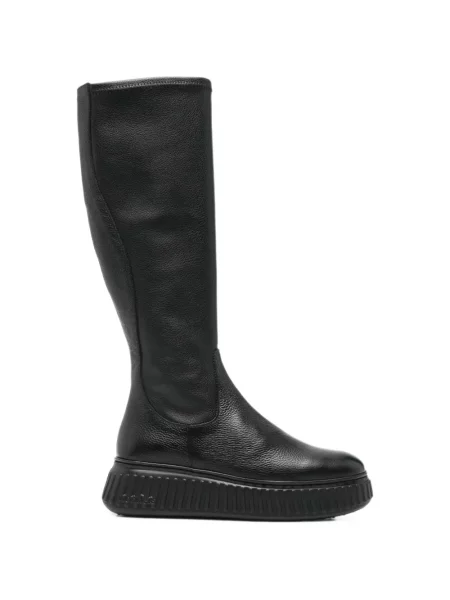 Botine Wonders din piele negru