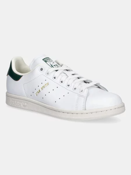 Кожаные кроссовки Adidas Originals белые