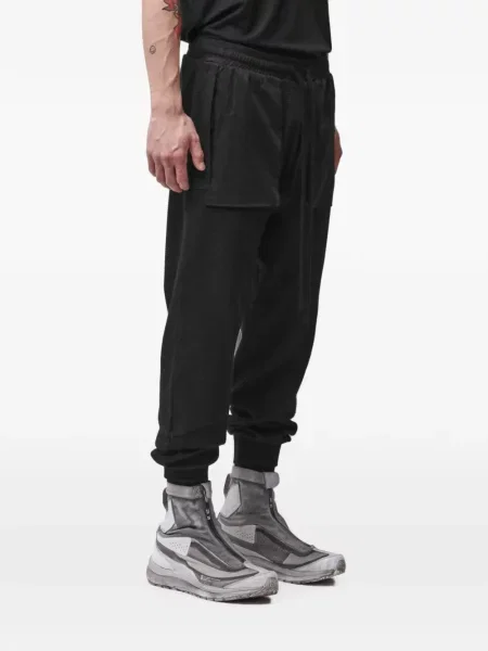 Pantaloni Thom Krom tricotate cu cordon negru