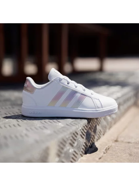Krajkové tenisové tenisky Adidas bílé