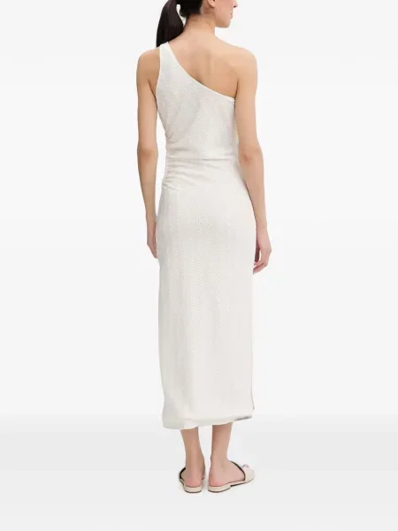 Rochie maxi Melissa Odabash cu un umăr gol alb