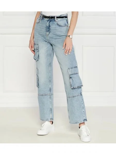 Hugo Blue Blugi Leni | Relaxed fit albastru