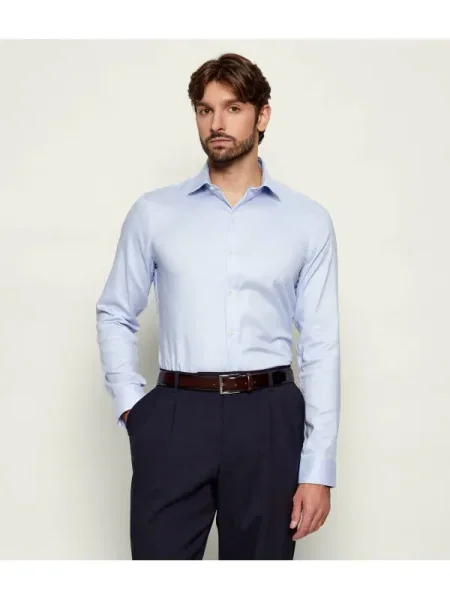 Calvin Klein Cămașă | stretch albastru