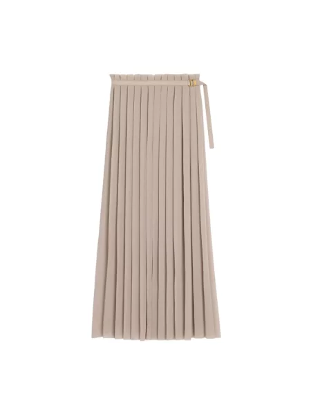Spódnica plisowana Ami Paris szara
