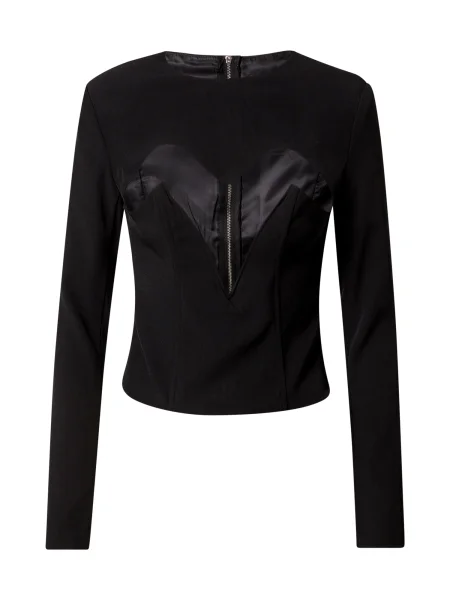 Misspap Bluză negru