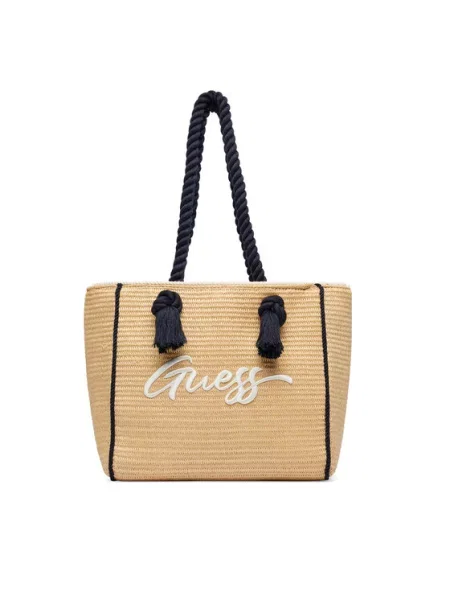 Guess Ročna torba rjava