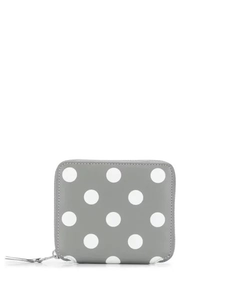 Portofel Comme Des Garçons Wallet cu buline gri