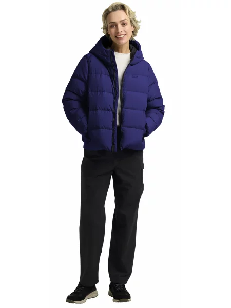 Пуховик Jack Wolfskin синий
