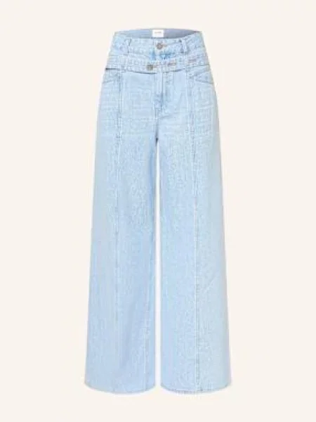 Closed Jeansy Wide Leg Zoya-X blau niebieskie