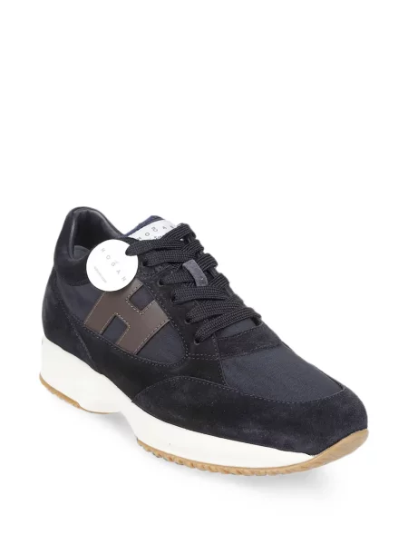 Sneakerși Hogan cu autograf albastru