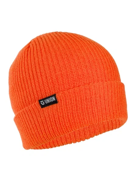 Czapka zimowa Union Low Cuff Beanie pomarańczowa